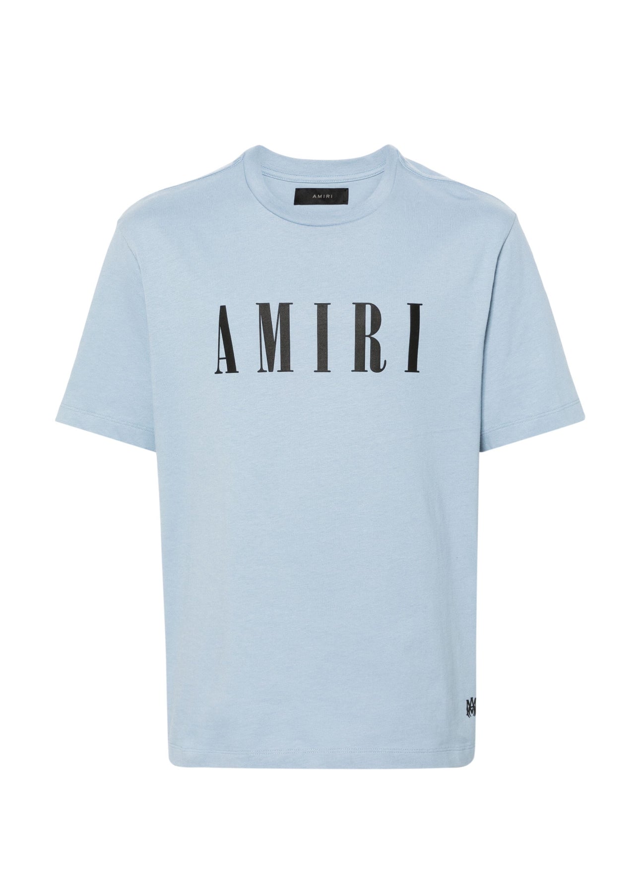 AMIRI ロゴが映える！コアロゴTシャツ ブルー クルーネック Amiri MA Core Printed T-Shirt in Blue – TheDesignerBox