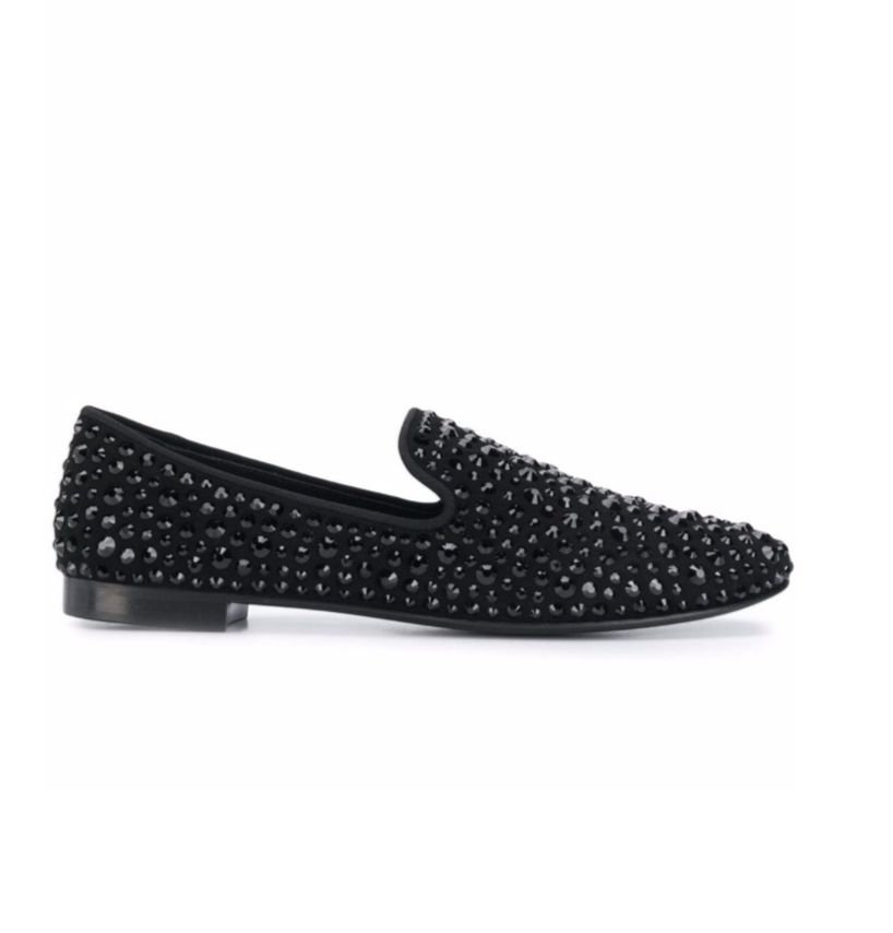 Giuseppe Zanotti. DAVID 42 Black Swarovski Crystal Giuseppe Zanotti David loafers – Rareclozet main image 3
