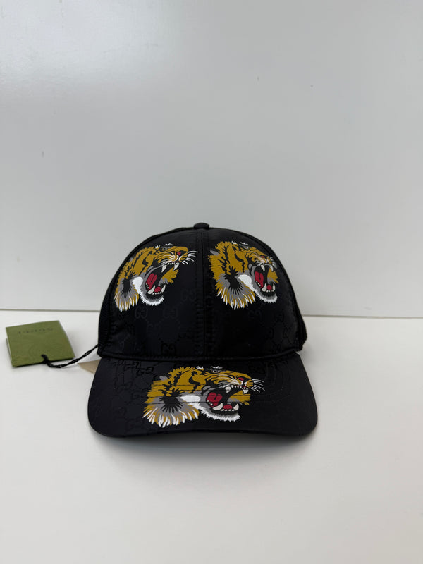 3 tiger GG monogram cap