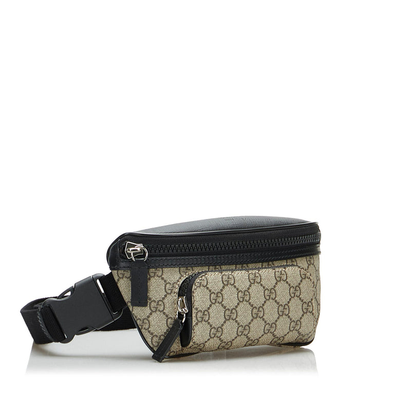 GUCCI GG SUPREME MONOGRAM BELT BAG