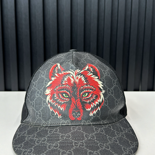 Gucci wolf hat online