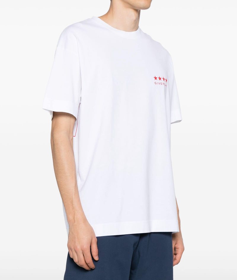 Givenchy 4g printed cotton t-shirt white