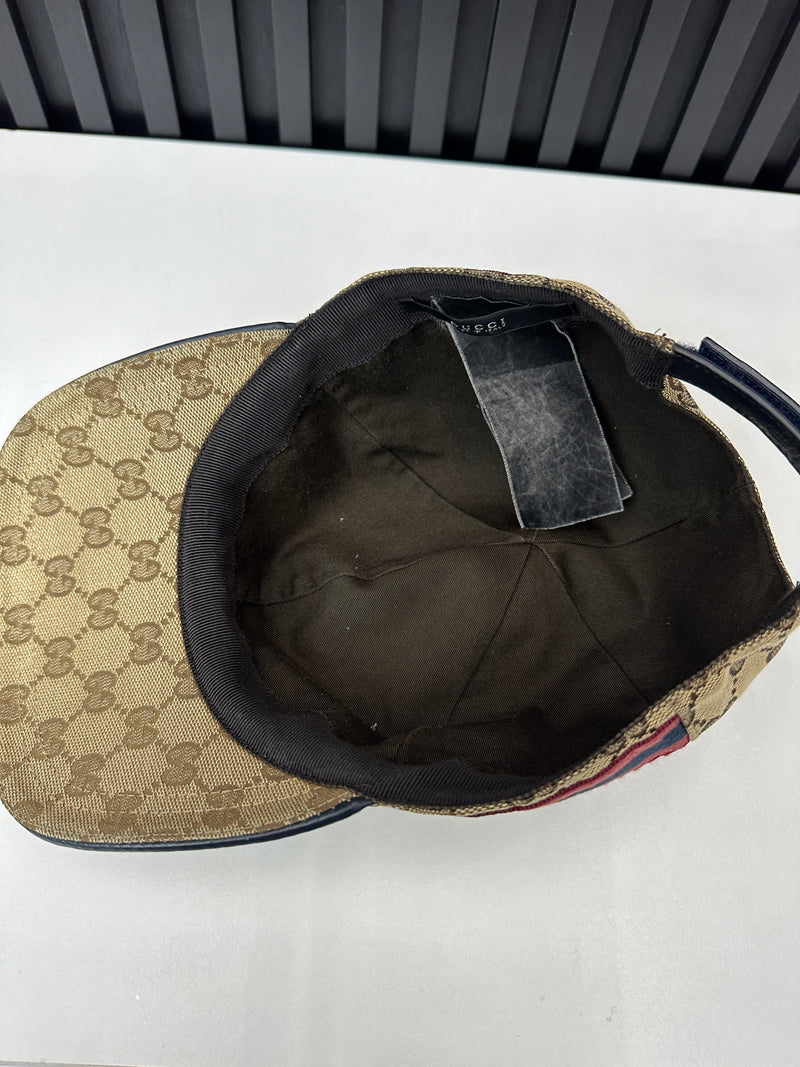 GUCCI GG CANVAS navy/burgundy