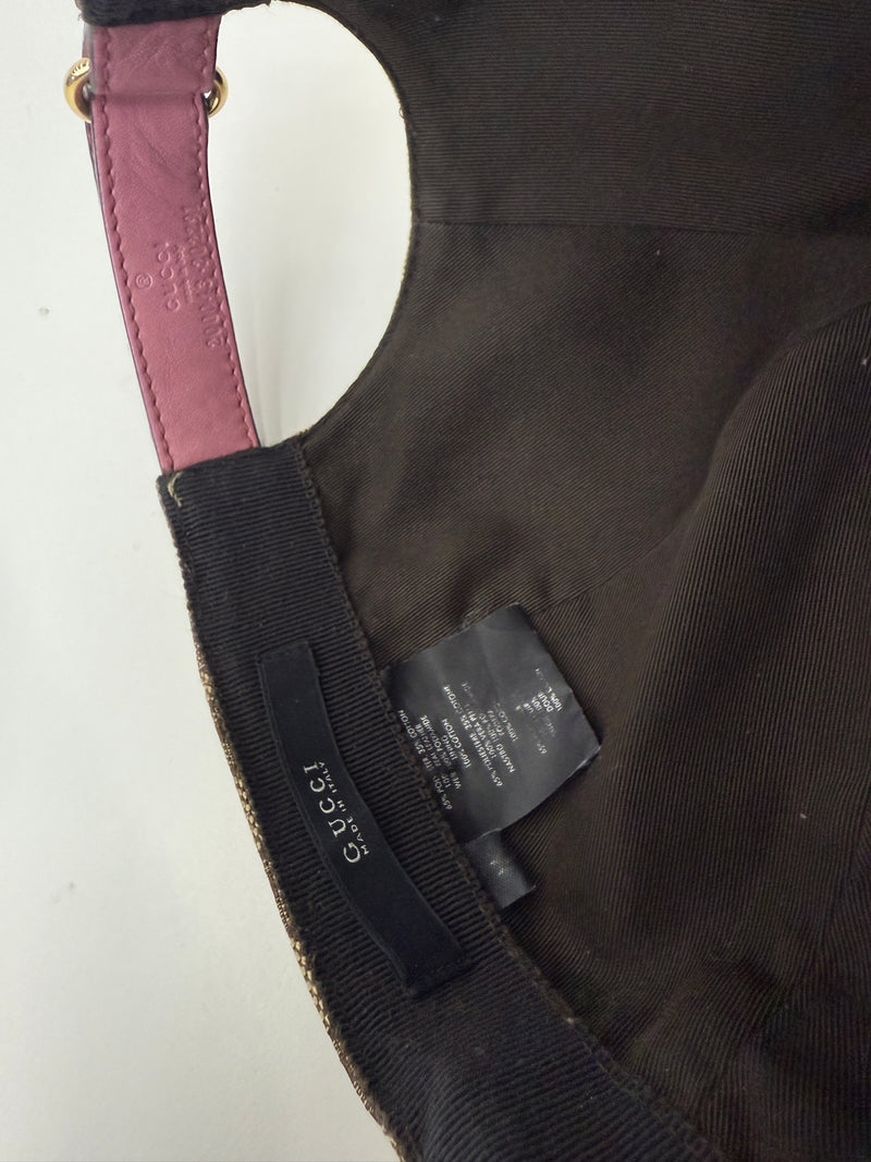 GUCCI GG CANVAS 7 stripe pink