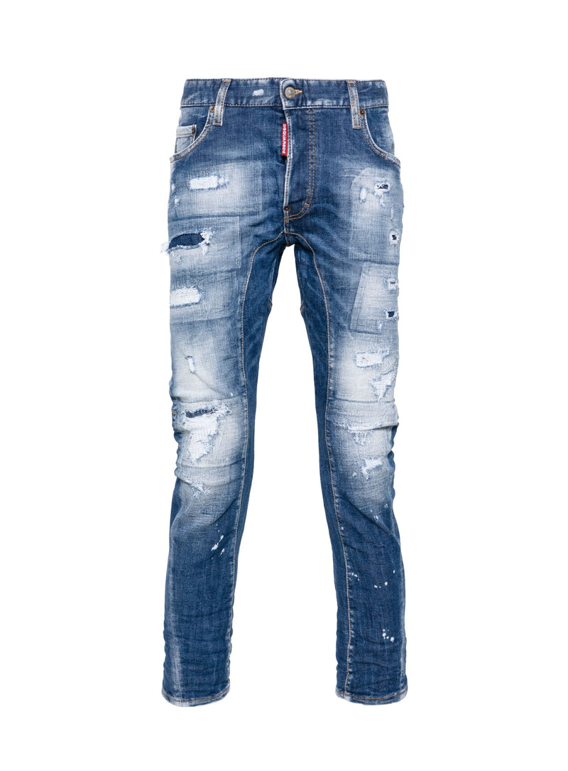 DSQUARED2 Tidy Biker mid-rise skinny jeans