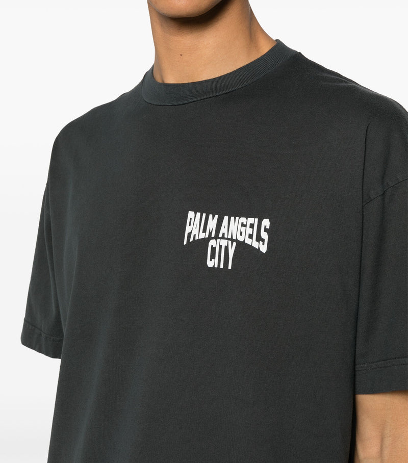 Palm Angels City washed-effect T-shirt