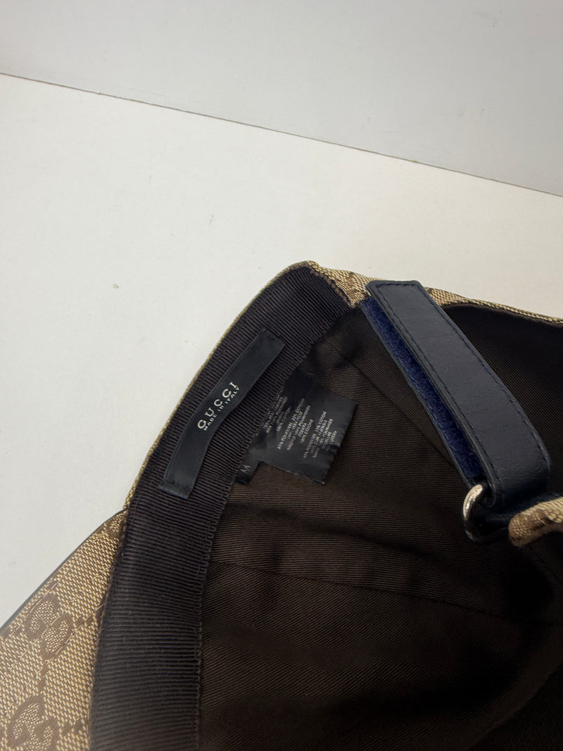 GUCCI GG CANVAS 7 stripe light blue