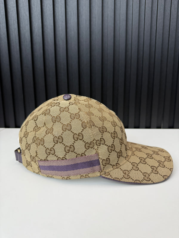 GUCCI GG CANVAS purple/lavender stripe