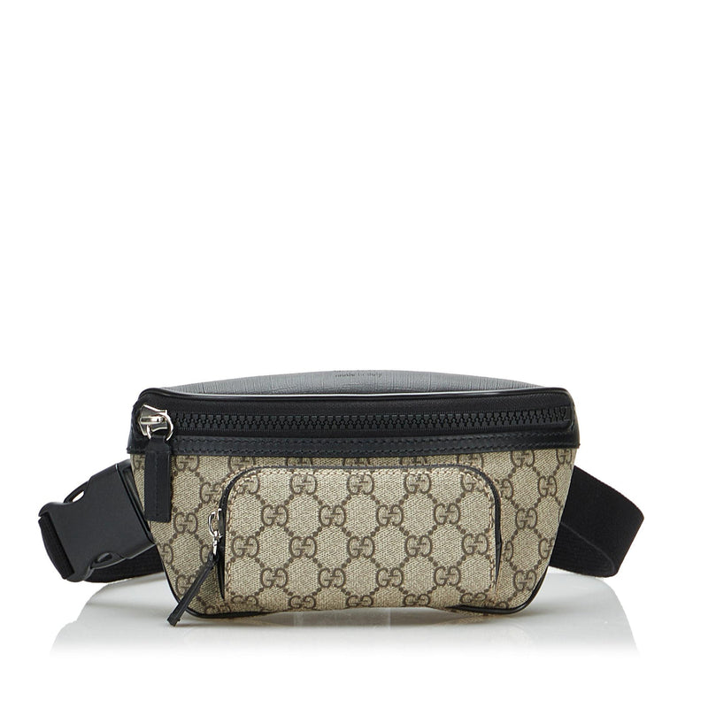 GUCCI GG SUPREME MONOGRAM BELT BAG