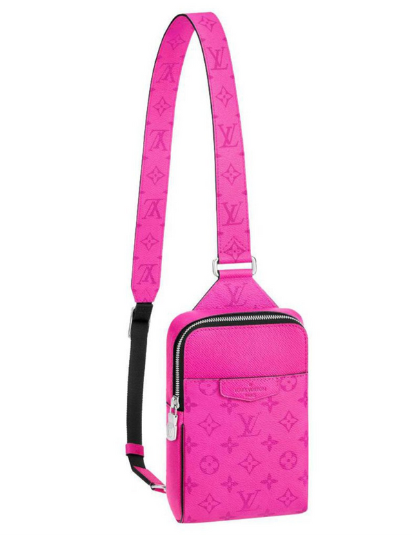 LV Taigarama Outdoor Slingbag pink