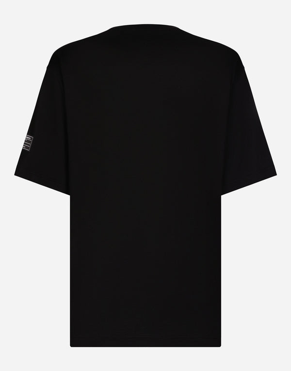 Dolce & Gabbana Vertical Log Print T-Shirt