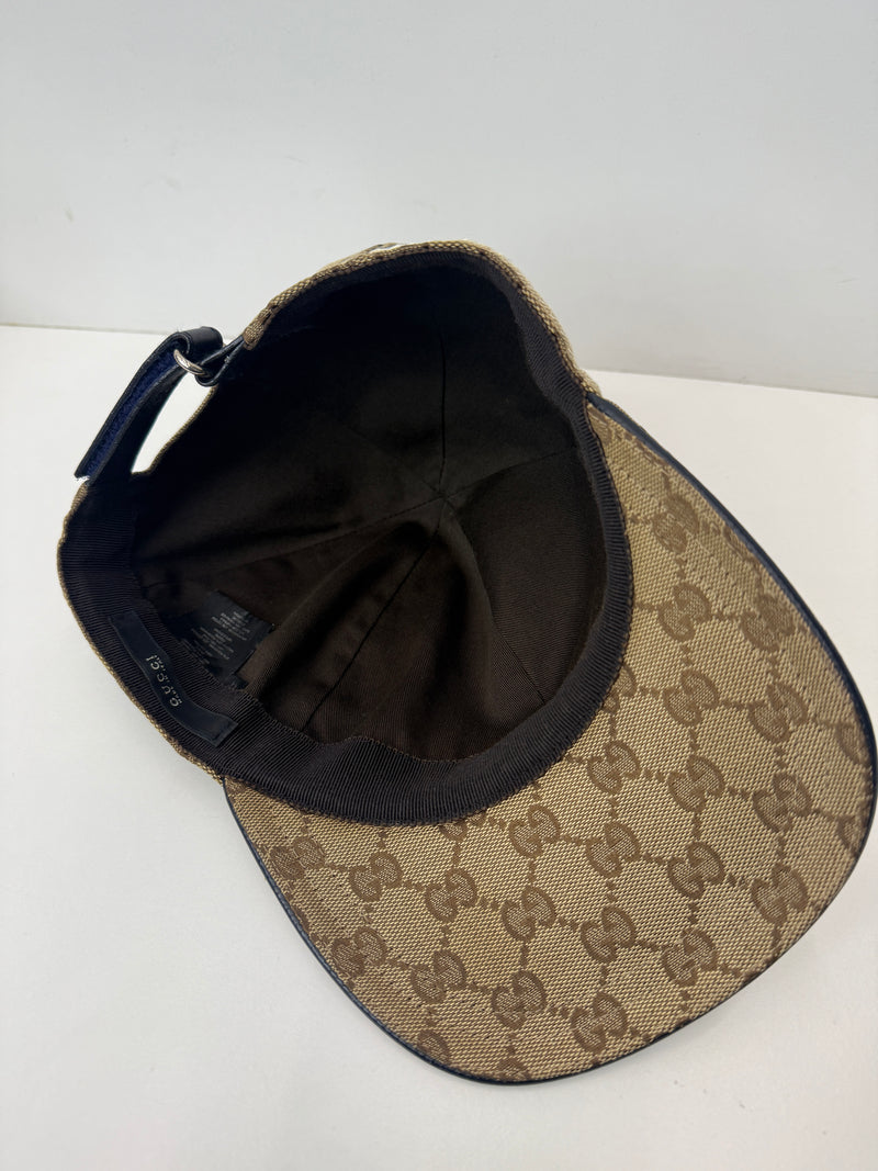 GUCCI GG CANVAS 7 stripe light blue