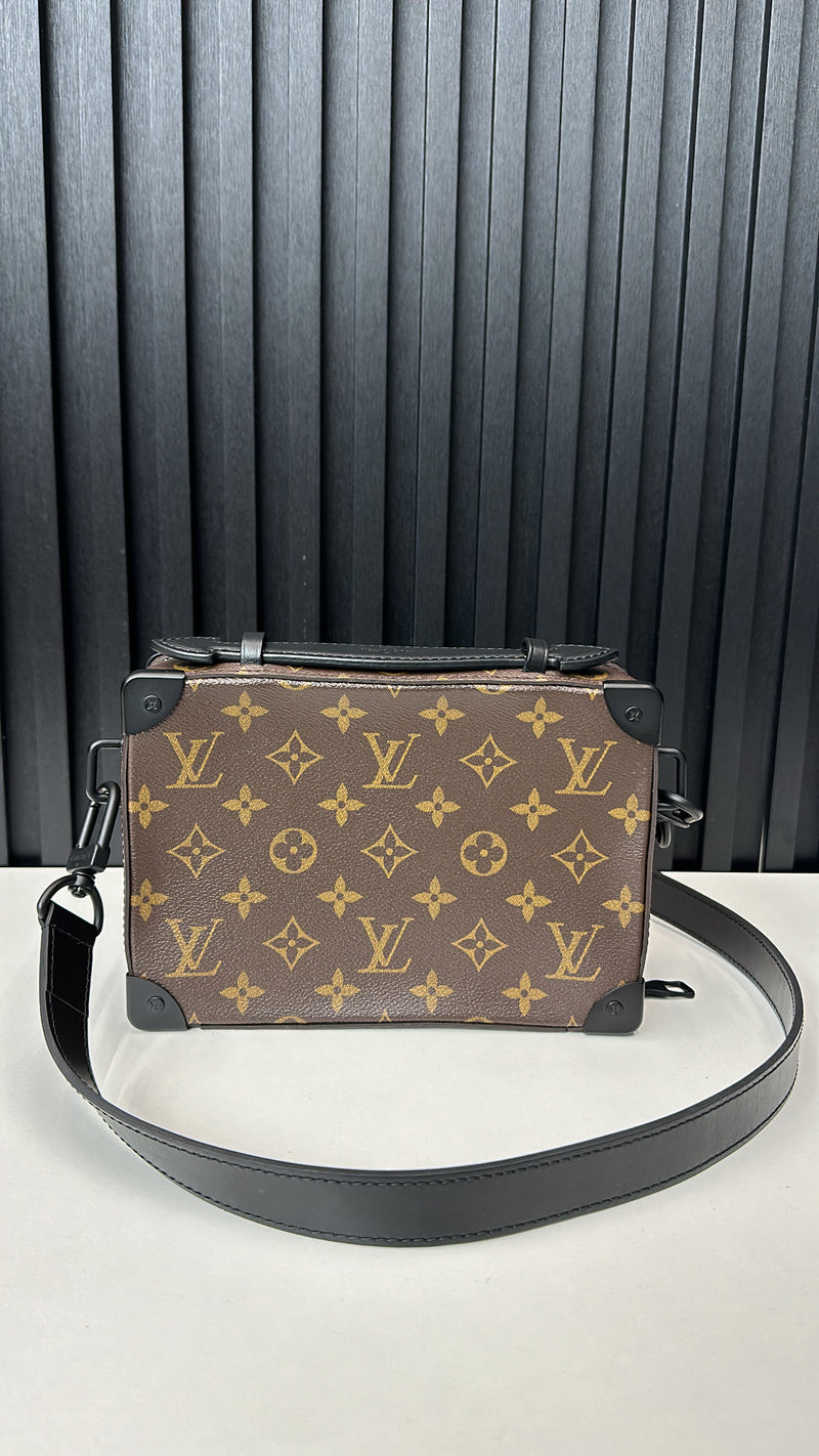 Louis Vuitton Handle Soft Trunk Monogram Macassar Brown