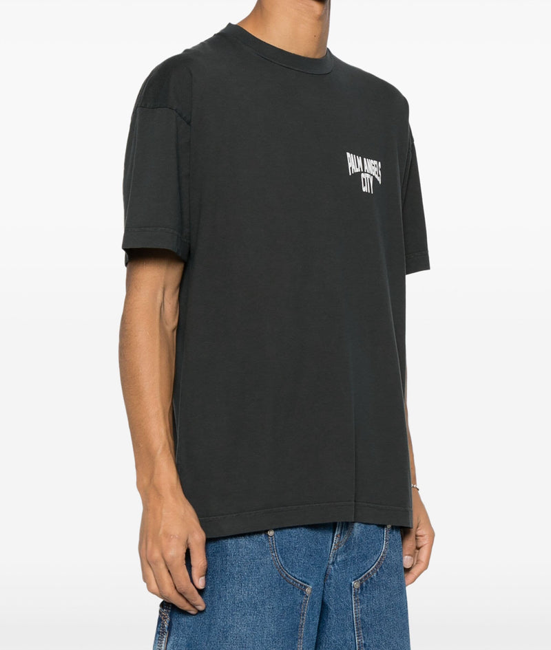 Palm Angels City washed-effect T-shirt