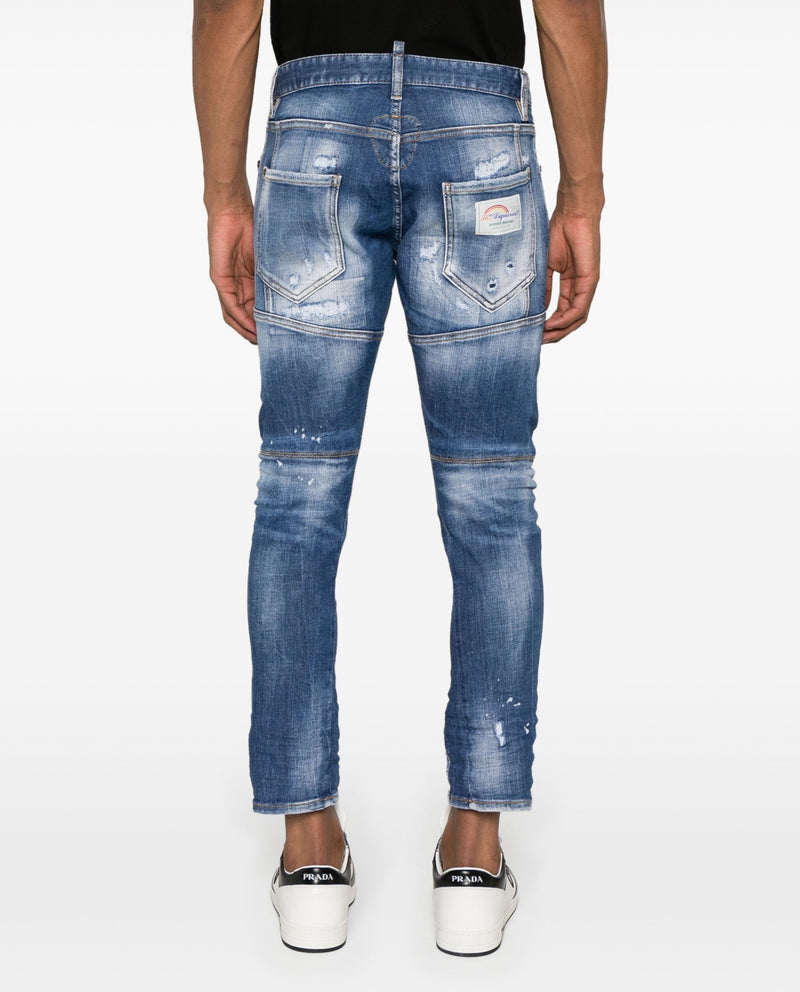 DSQUARED2 Tidy Biker mid-rise skinny jeans