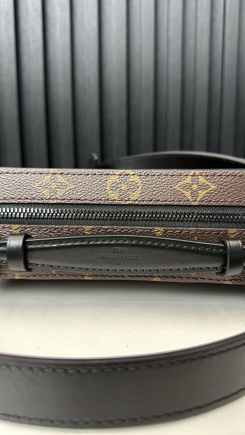 Louis Vuitton Handle Soft Trunk Monogram Macassar Brown