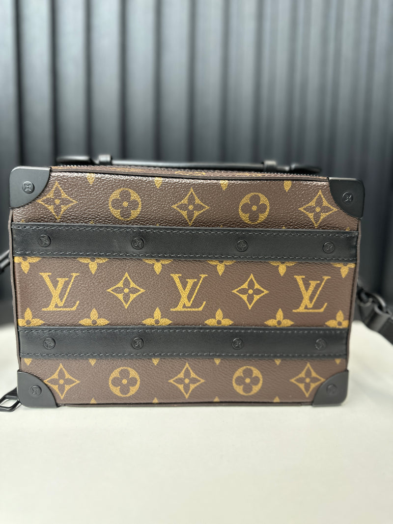 Louis Vuitton Handle Soft Trunk Monogram Macassar Brown