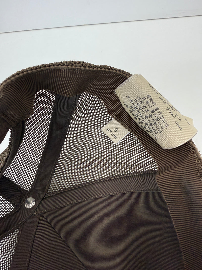 interlocking G-logo mesh-panels cap small