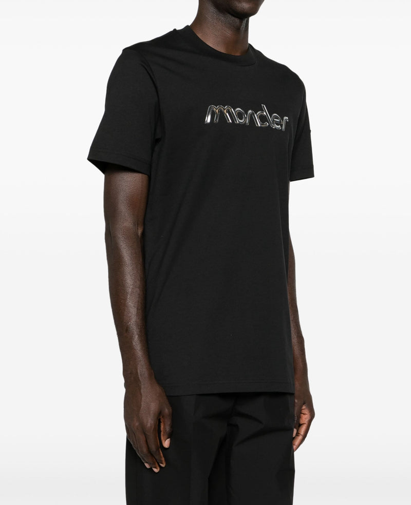 Moncler raised-logo cotton T-shirt