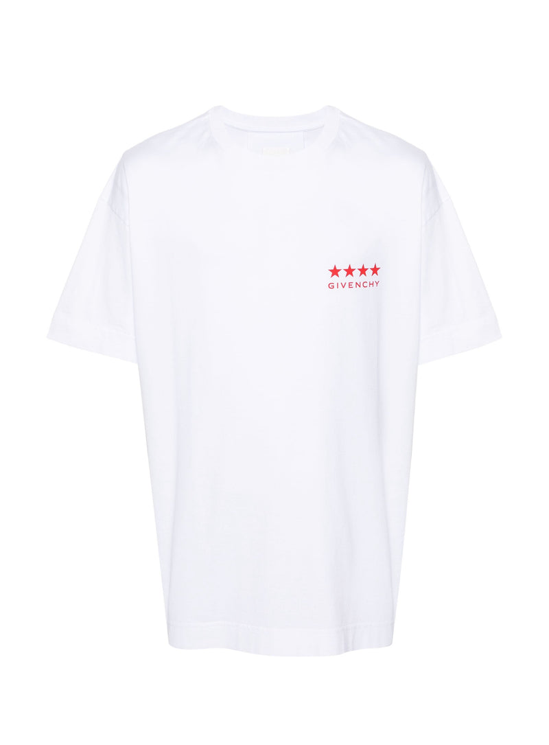 Givenchy 4g printed cotton t-shirt white