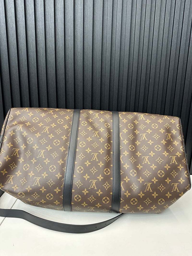 Louis Vuitton Monogram Keepall 55 Bandouliere