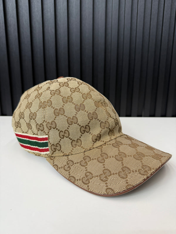 GUCCI GG CANVAS red/green/white stripe