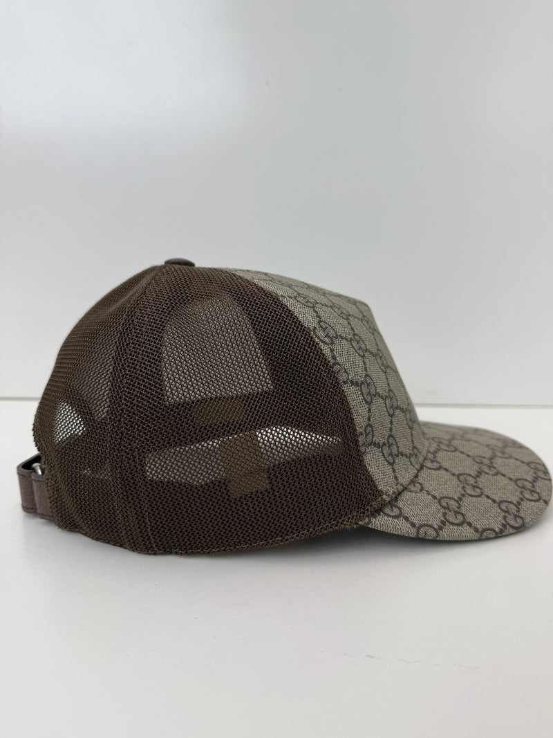 interlocking G-logo mesh-panels cap small