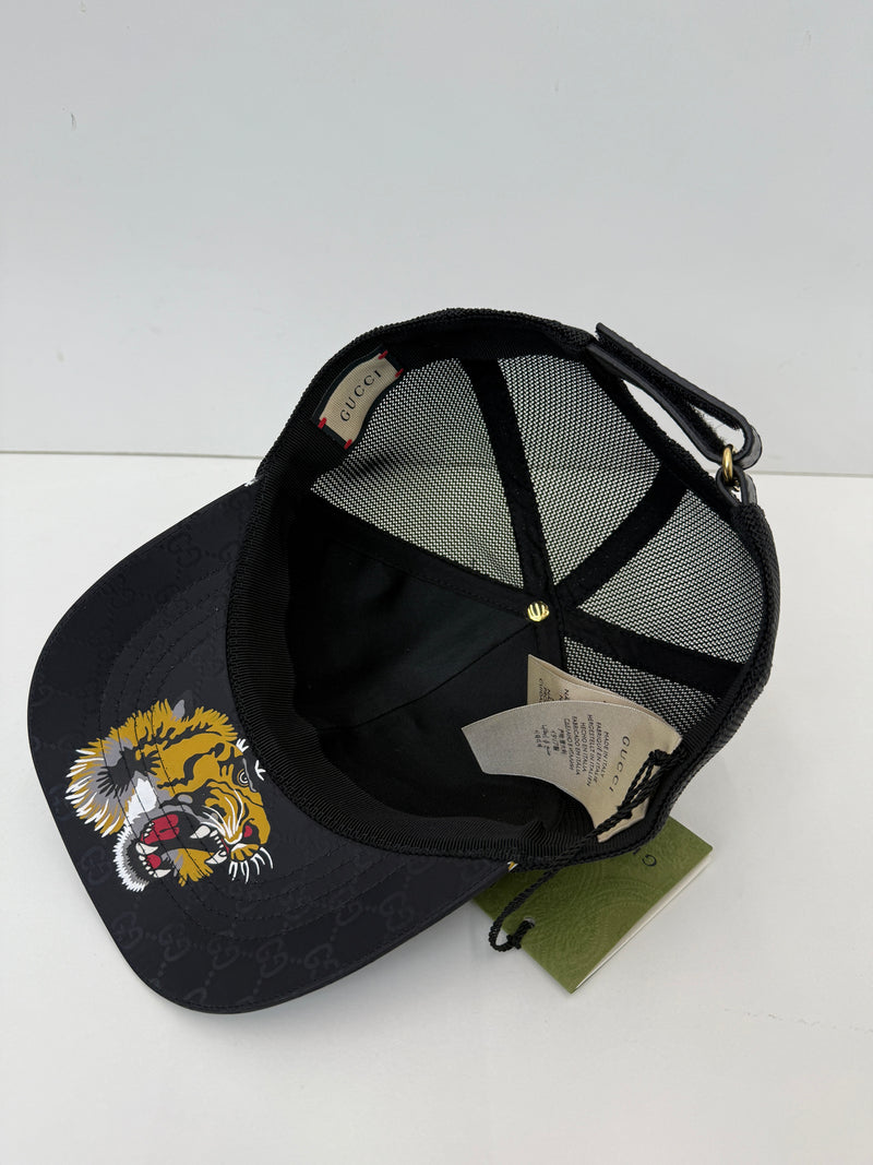 3 tiger GG monogram cap