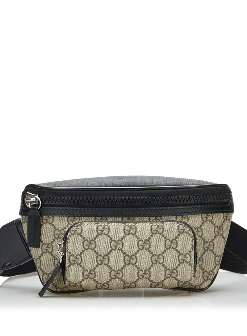 GUCCI GG SUPREME MONOGRAM BELT BAG