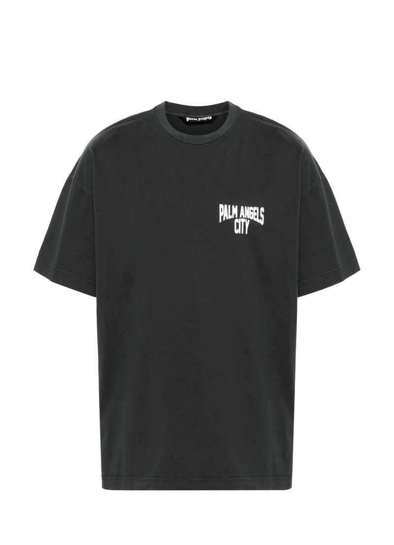 Palm Angels City washed-effect T-shirt