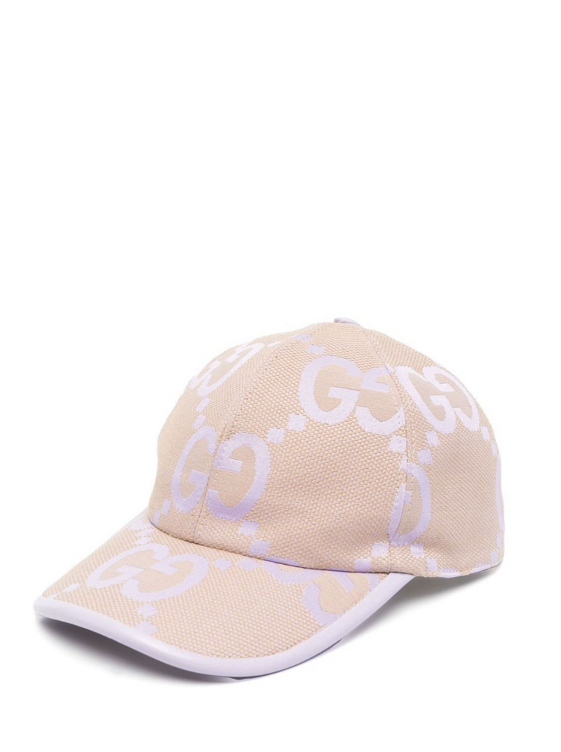 Gucci jumbo GG monogram-print baseball hat lavender