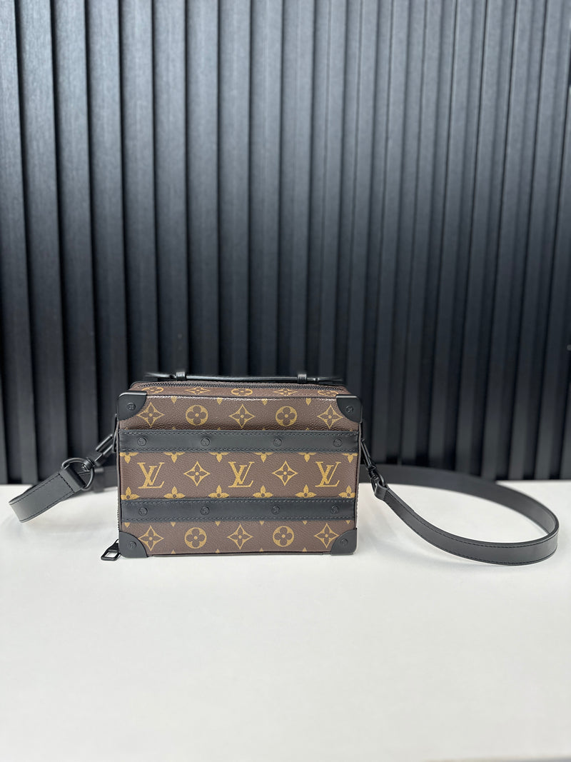 Louis Vuitton Handle Soft Trunk Monogram Macassar Brown