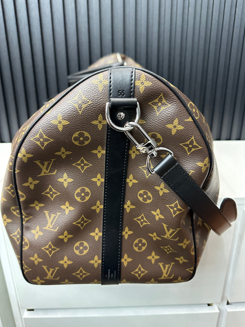 Louis Vuitton Monogram Keepall 55 Bandouliere