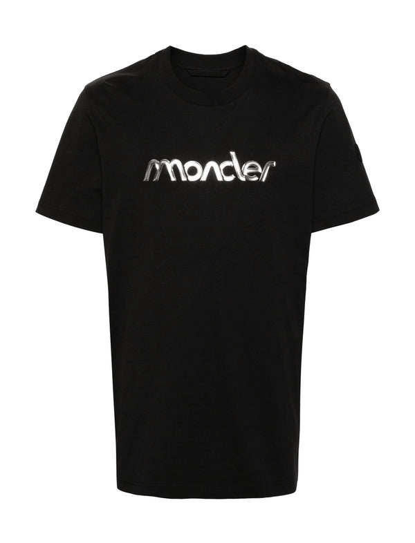 Moncler raised-logo cotton T-shirt