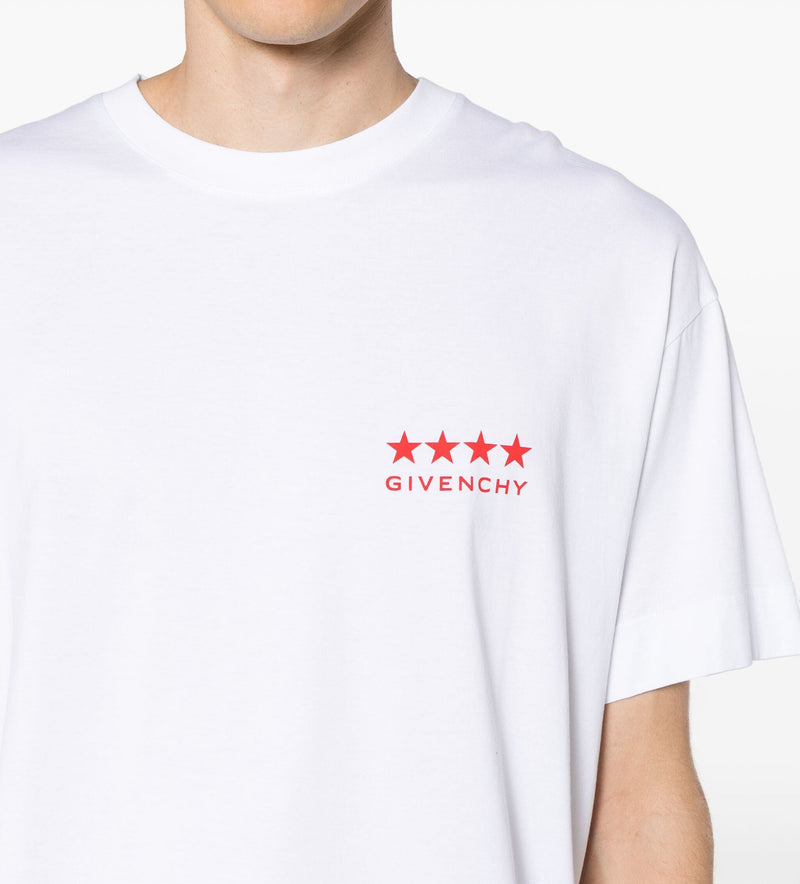 Givenchy 4g printed cotton t-shirt white