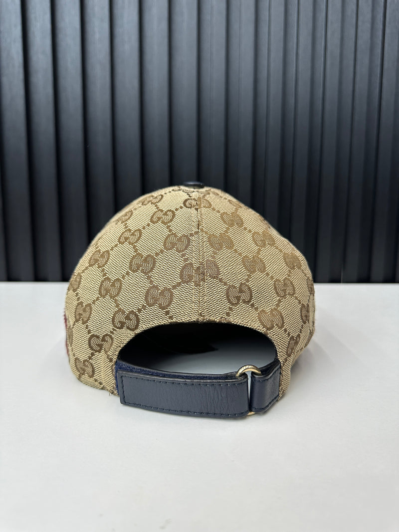 GUCCI GG CANVAS navy/burgundy