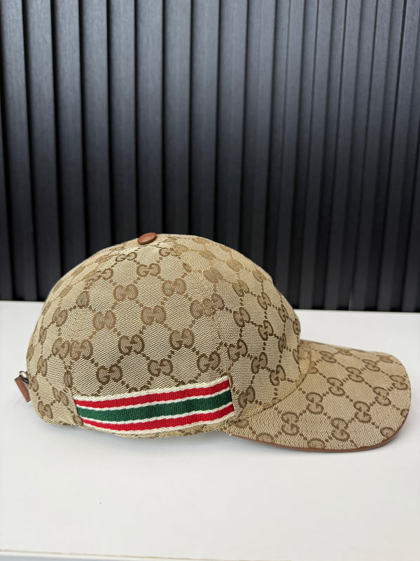 GUCCI GG CANVAS red/green/white stripe