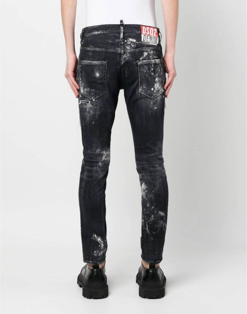 Dsquared2 ripped distressed skinny jeans