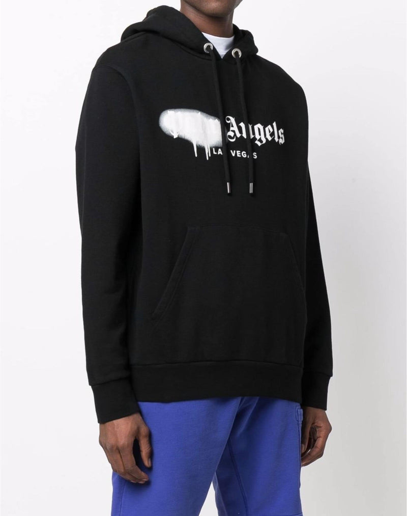 Palm Angels Paris Spray cotton hoodie