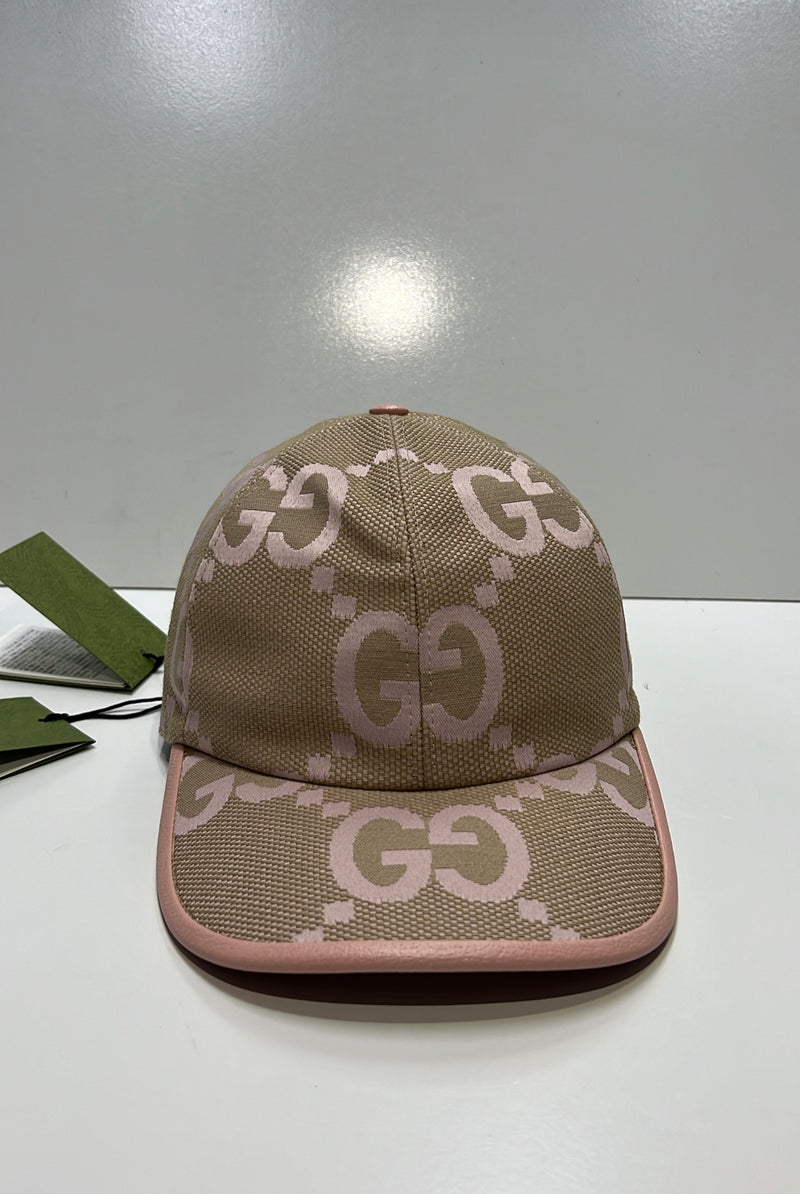 GG Neutral Jumbo GG Baseball Cap pink