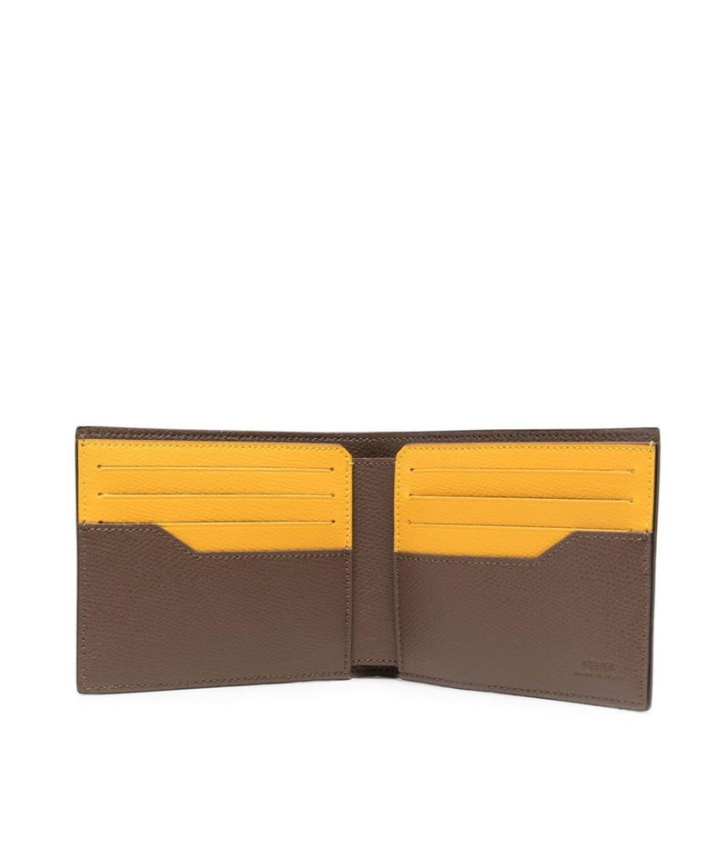 FENDI FF-logo print wallet