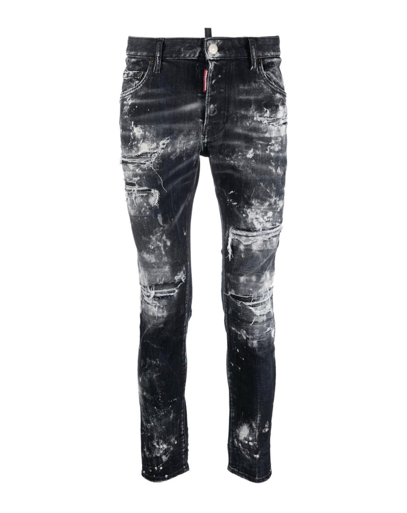 Dsquared2 ripped distressed skinny jeans