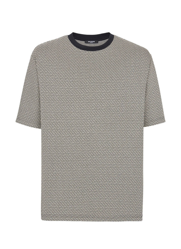 Balmain monogram-print T-shirt