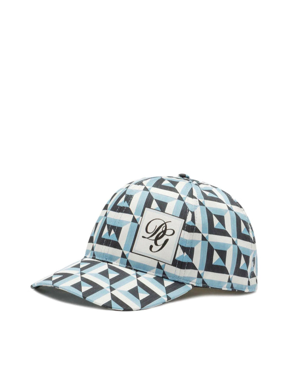 Dolce & Gabbana geometric-pattern baseball cap