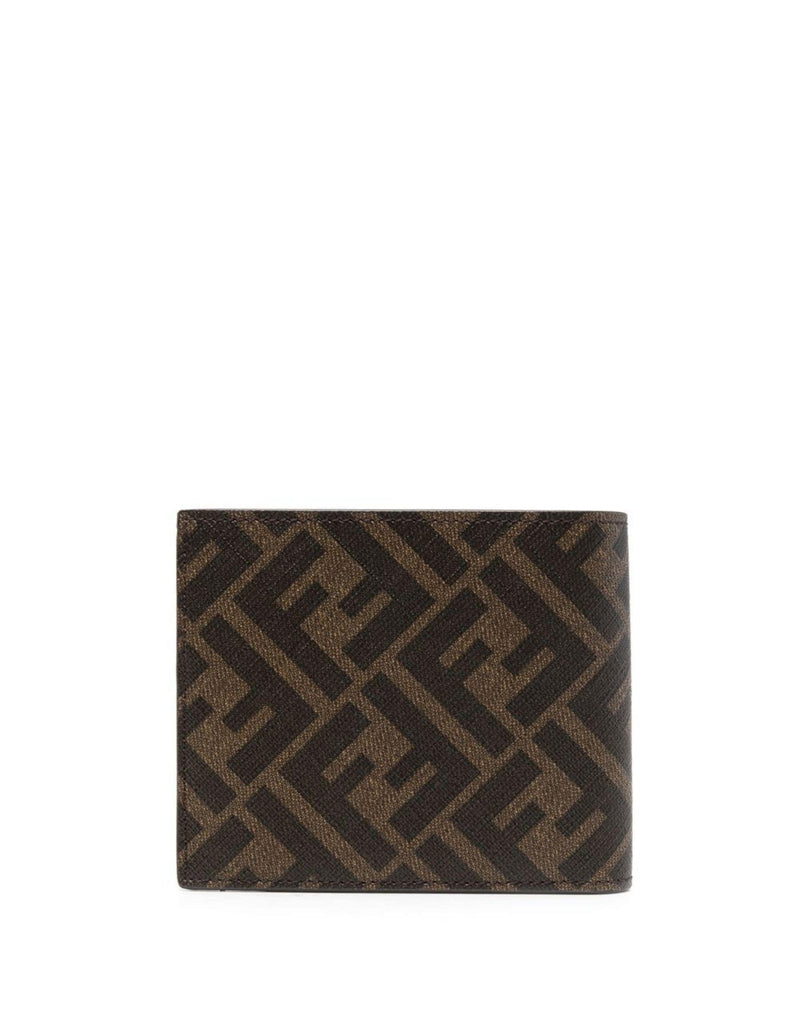 FENDI FF-logo print wallet