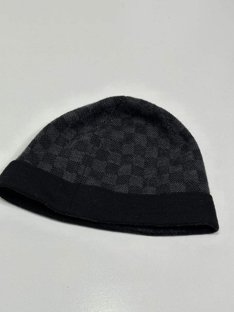 LV Damier beanie black