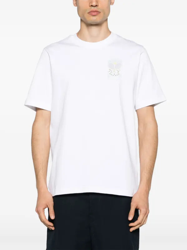 Casablanca Tennis Pastelle cotton T-shirt