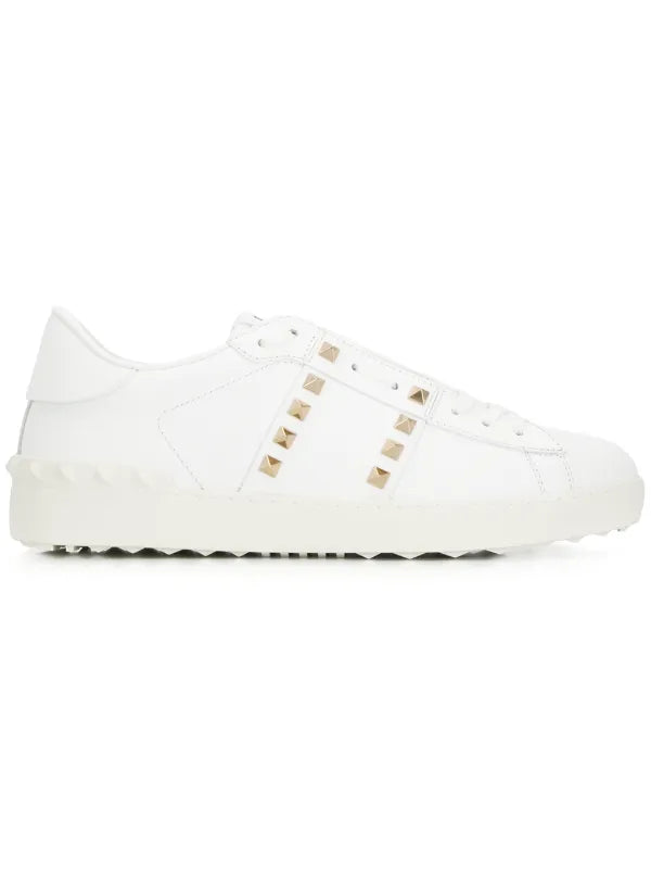 Valentino Garavani Rockstud Untitled leather sneakers