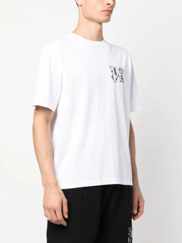 Palm Angels PA logo-print T-shirt white