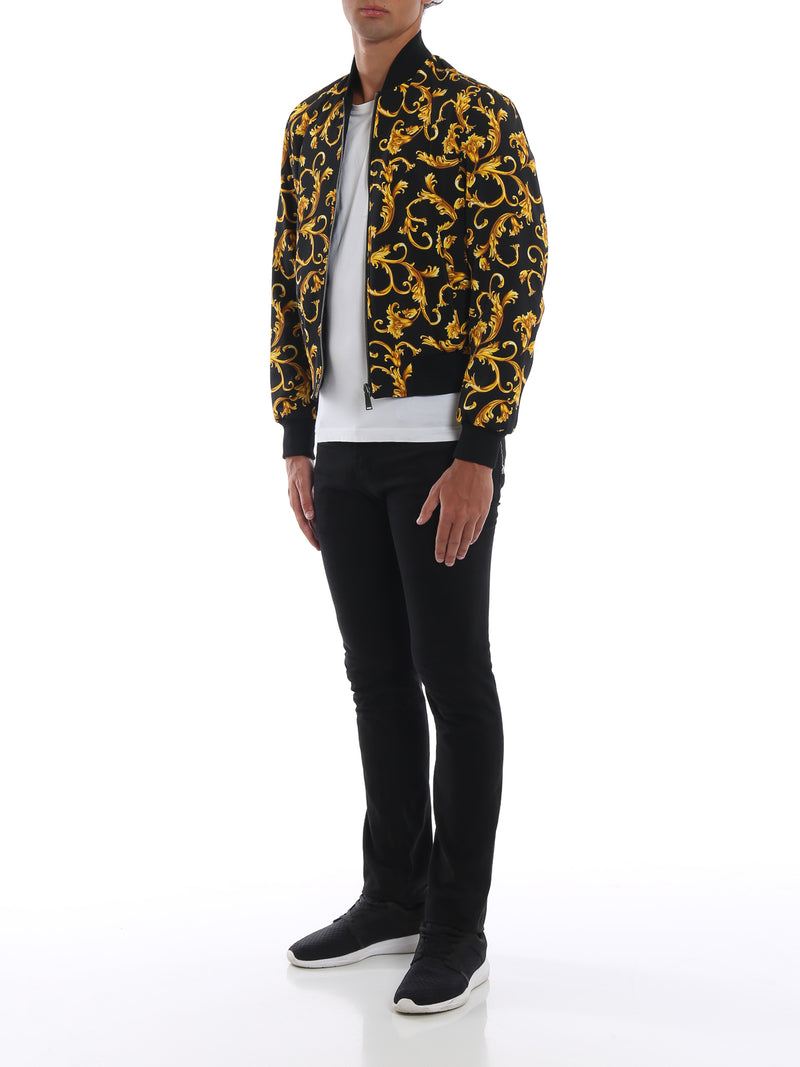 VERSACE Reversible Bomber Jacket